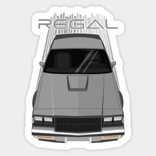 Buick Regal 1981-1987 - gray Sticker